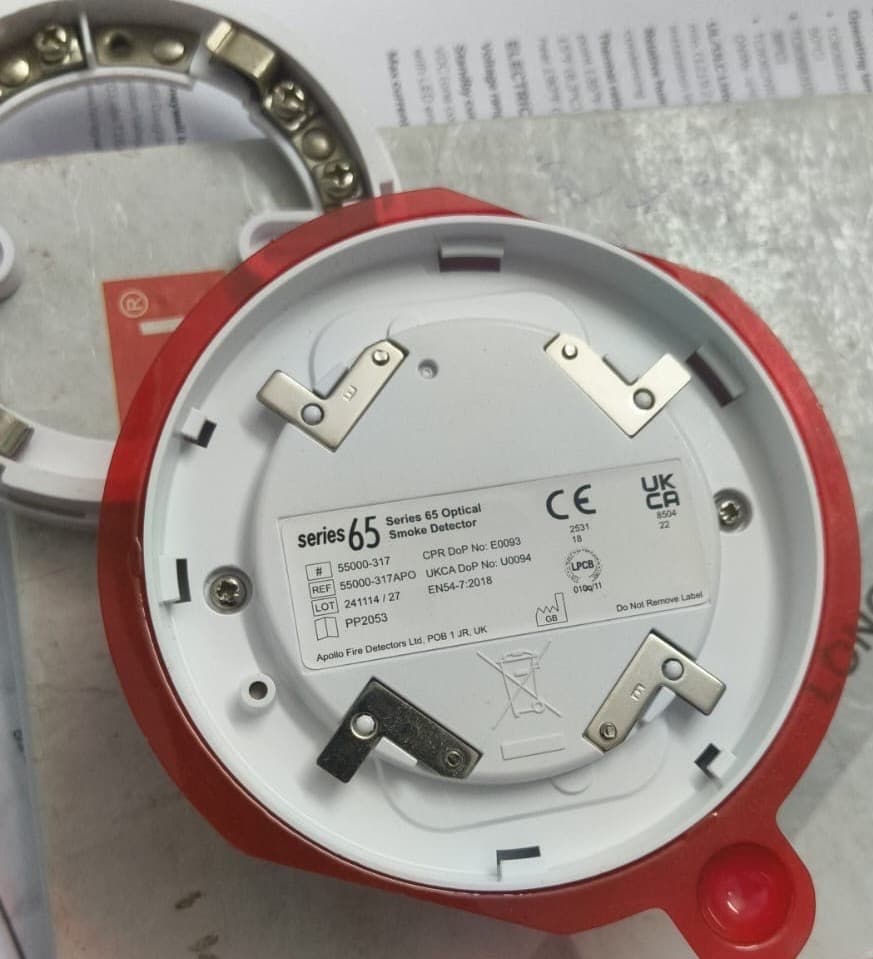 Apollo 55000-316APO Series 65 Optical Smoke Detector - Thumbnail 2