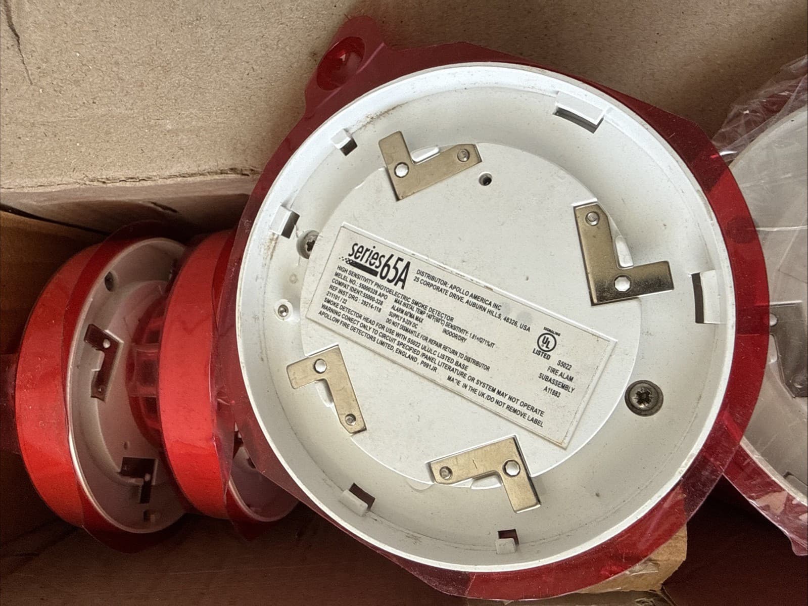 Apollo Series 65A 55000-328 APO High sensitivity photoelectric smoke Detector - Thumbnail 2