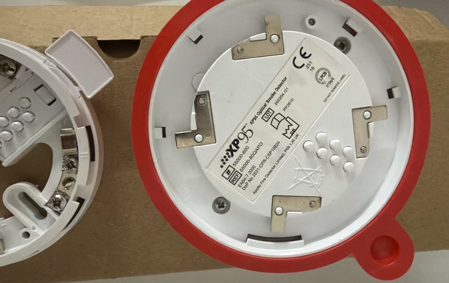 Apollo 55000-600 XP95 Addressable Optical Smoke Detector Discovery NEW - Thumbnail 3
