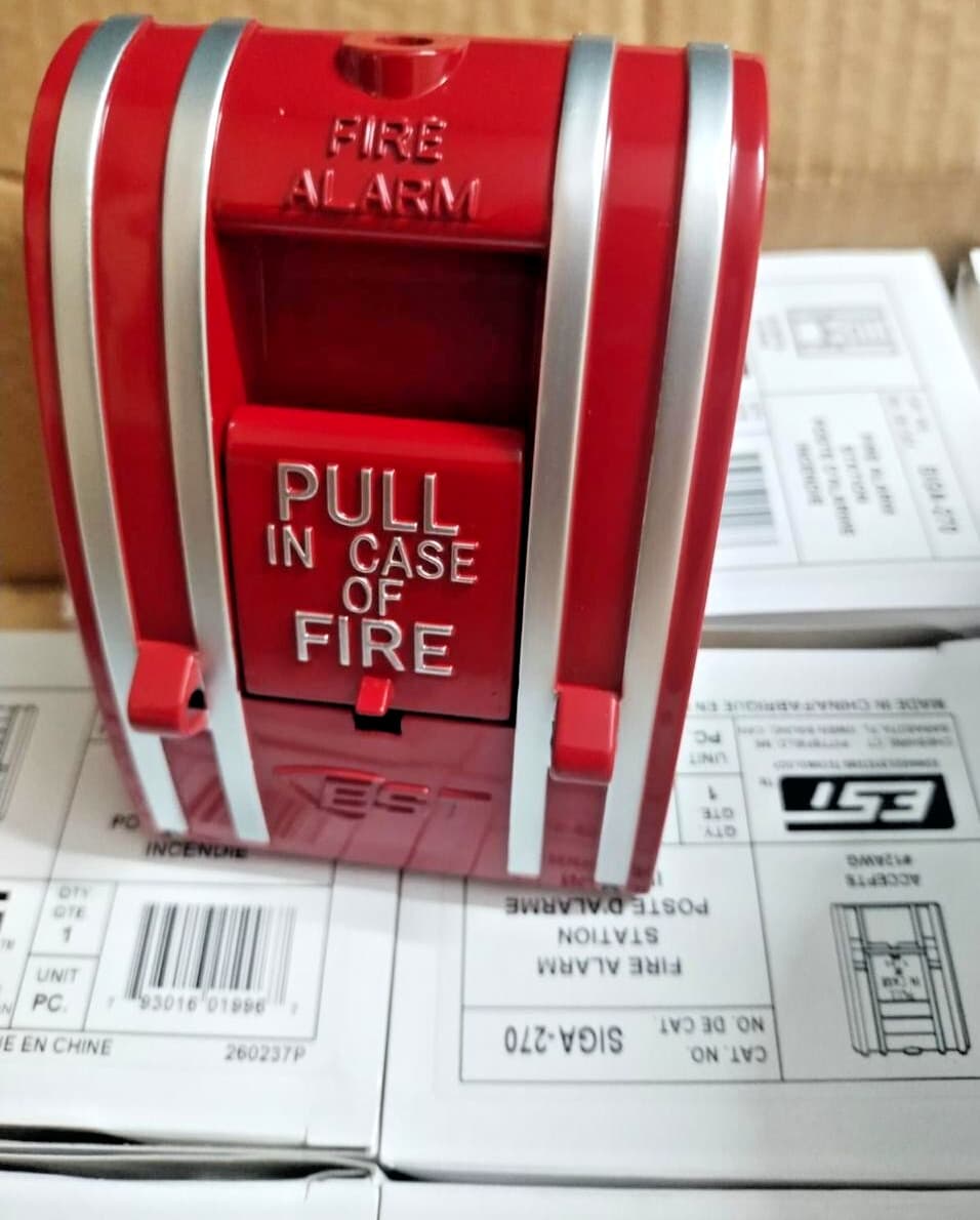 Edwards EST SIGA-270 Addressable Manual Pull Station EST3 Fire Alarm NEW