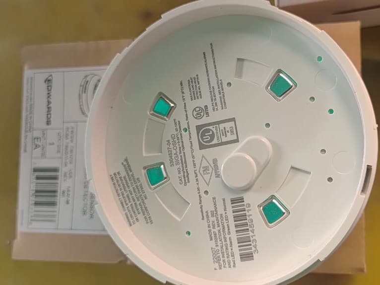 EST Edwards SIGA-OSHD Intelligent Multisensor Optical Heat Detector-FREE SHIPPIN