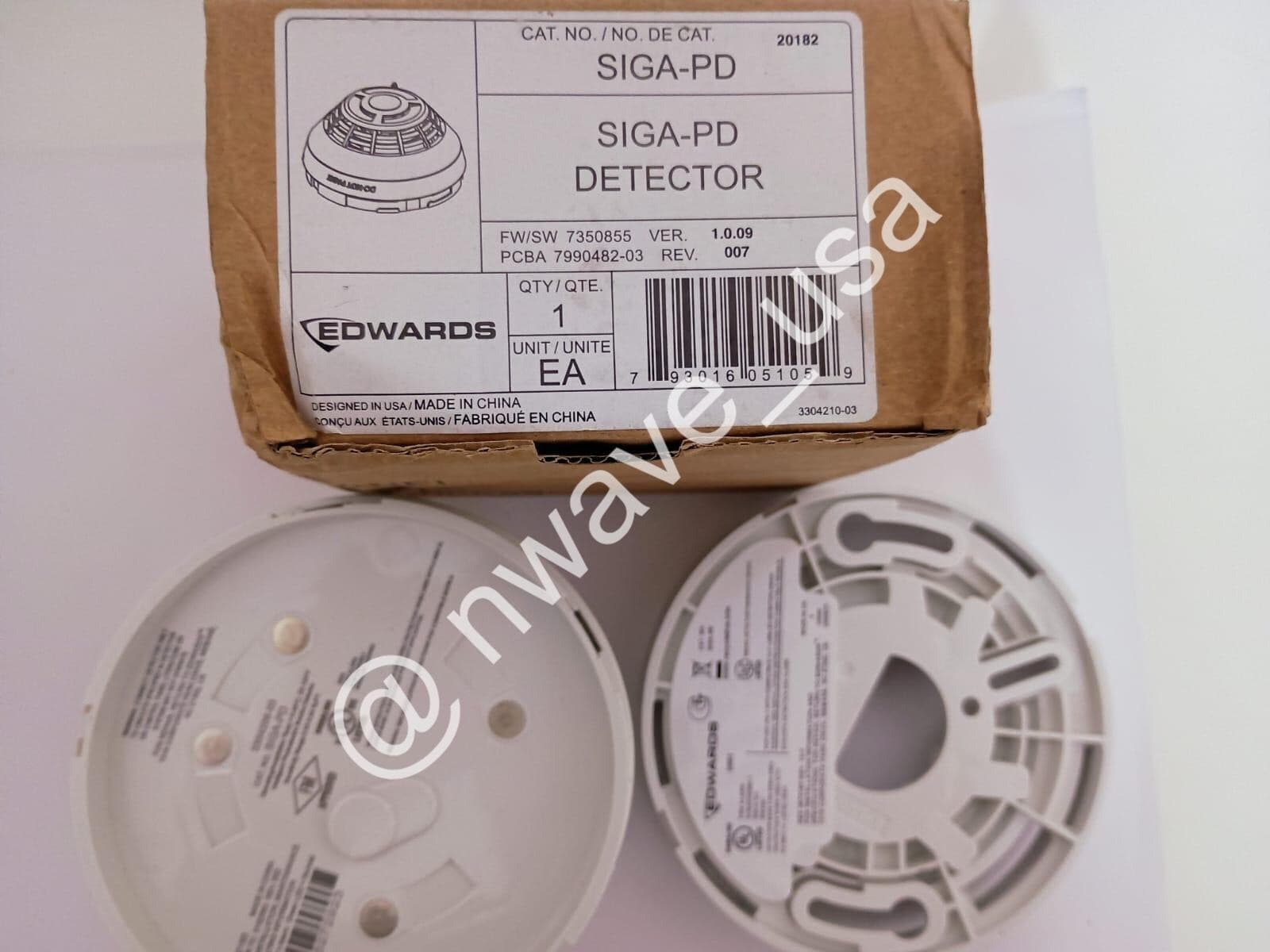 EDWARDS SIGA-PD "NEW IN BOX' -FREE EXPRESS SHIPING WITH BASE - Thumbnail 4