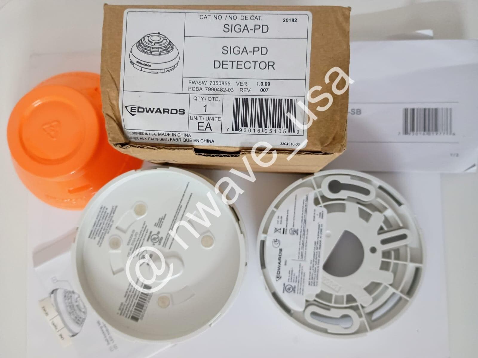EDWARDS SIGA-PD "NEW IN BOX' -FREE EXPRESS SHIPING WITH BASE - Thumbnail 7