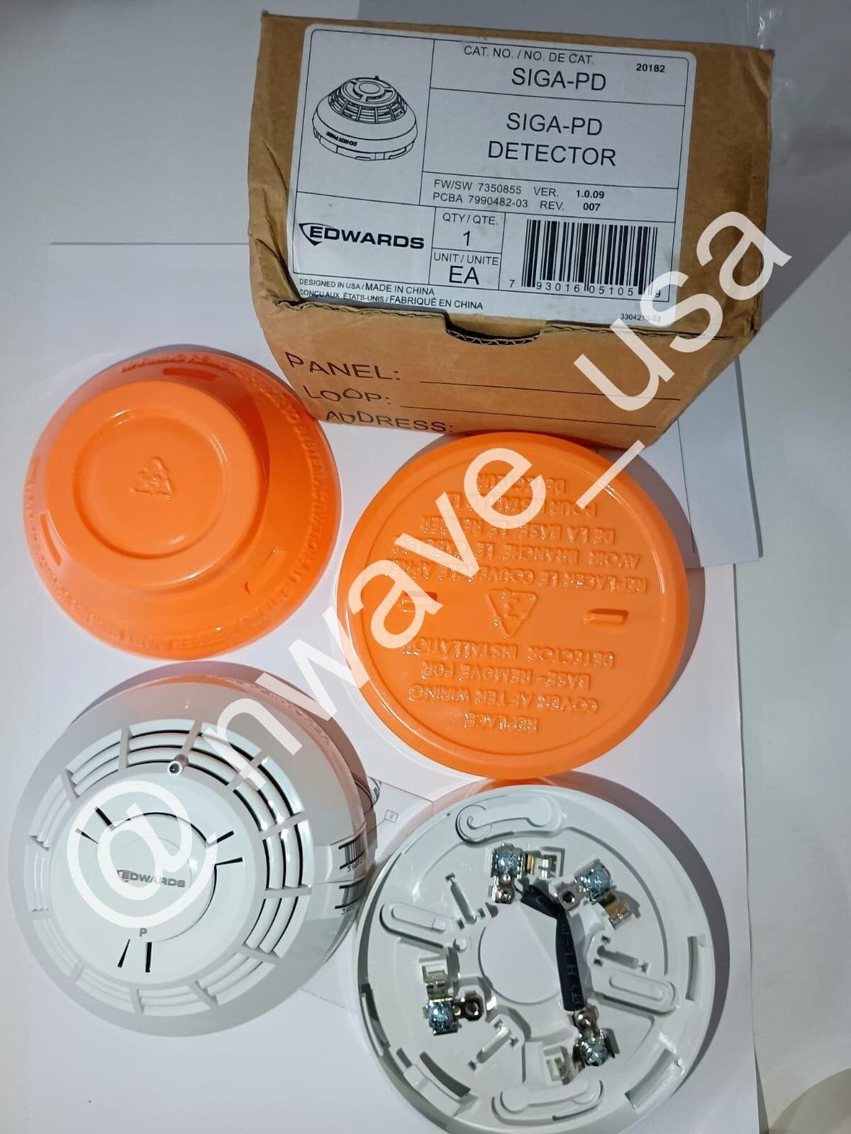 EDWARDS SIGA-PD "NEW IN BOX' -FREE EXPRESS SHIPING WITH BASE - Thumbnail 9