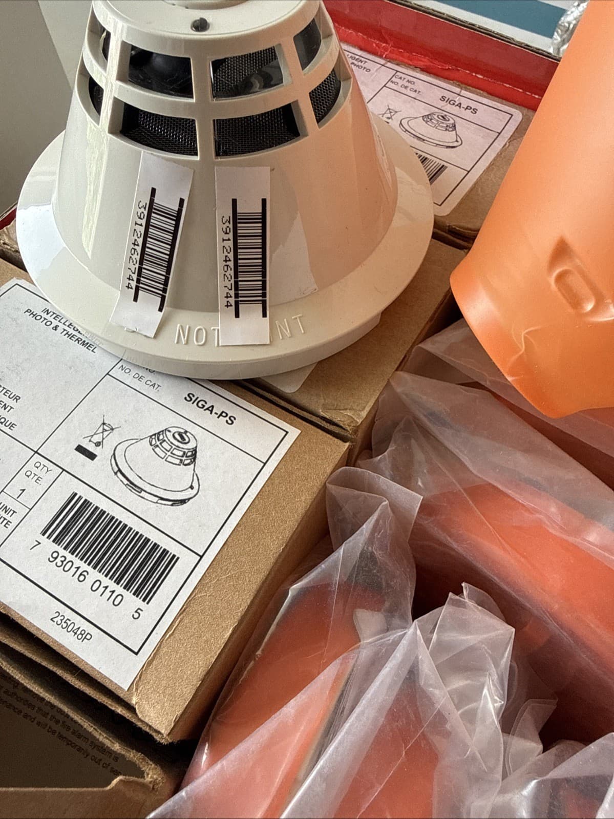 EDWARDS EST SIGA-PS PHOTOELECTRIC DETECTOR SIGA PS FIRE ALARM NEW