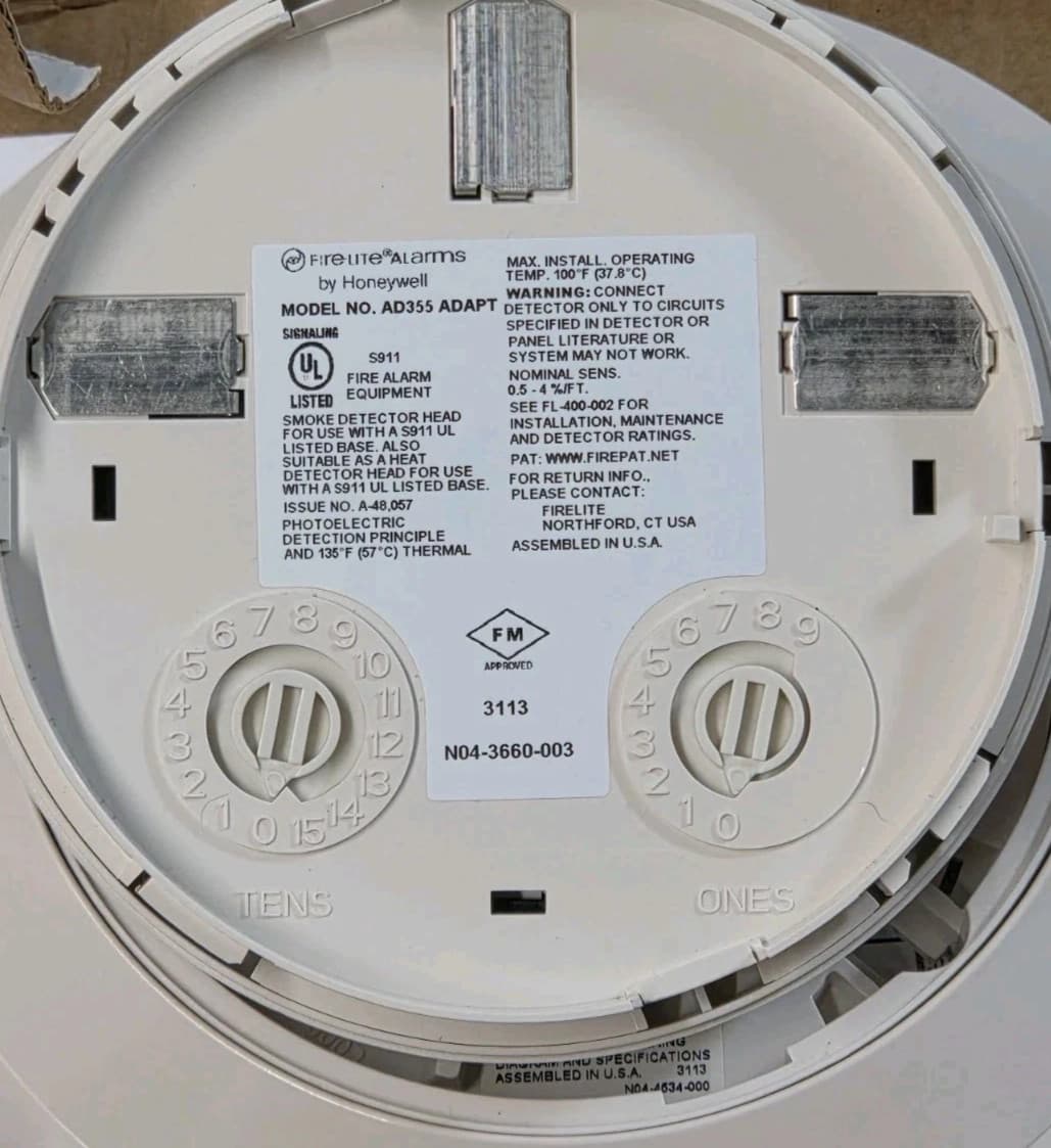 Fire-Lite AD355 ADAPT intelligent multi-sensor Detector - Thumbnail 2