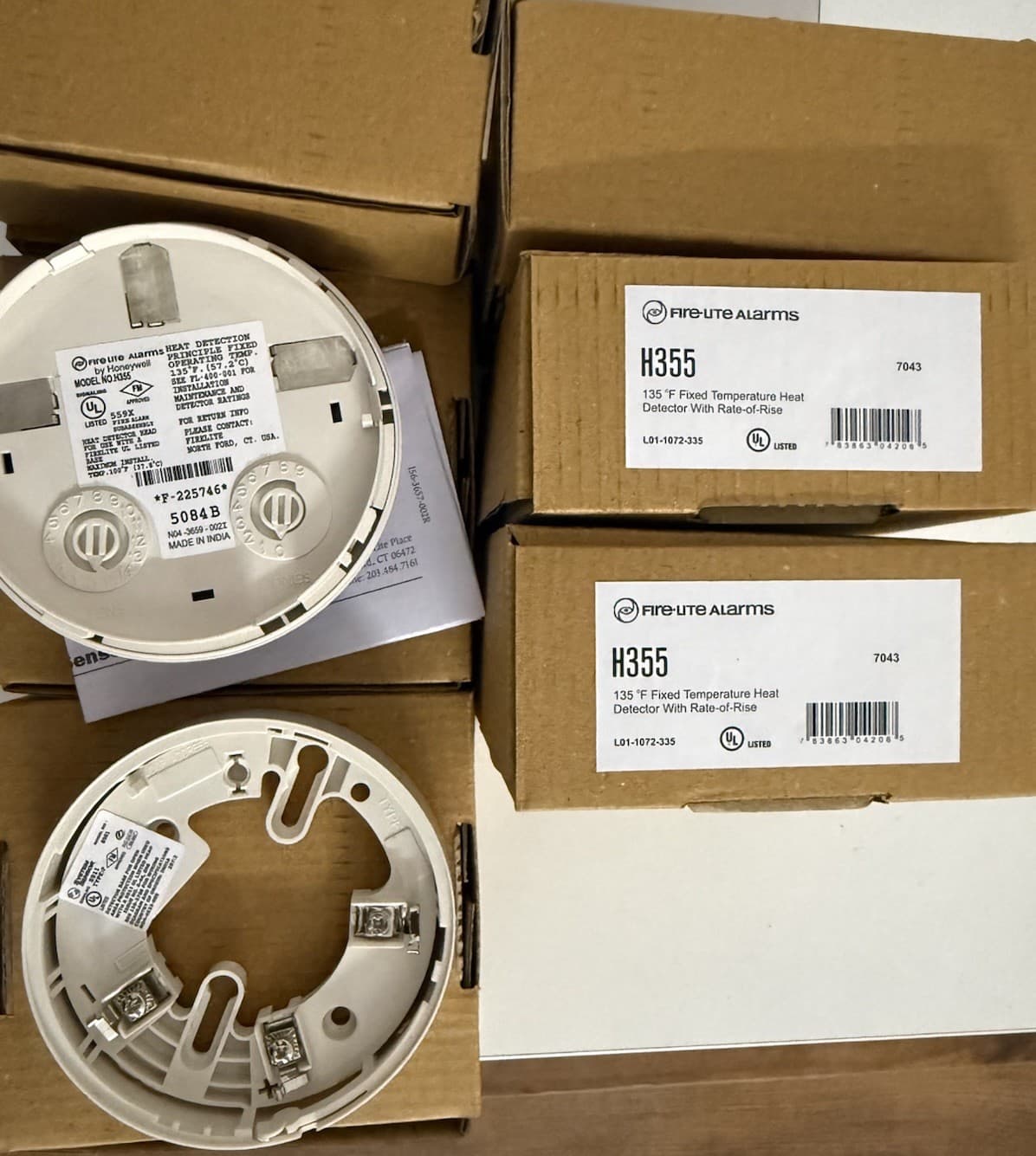 Fire Lite H355 Addressable Smoke Heat Detector - Thumbnail 5
