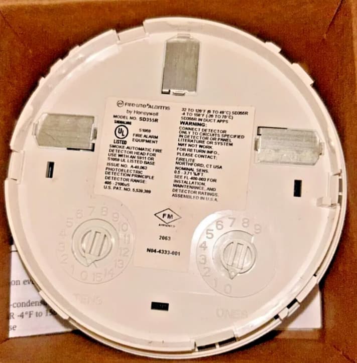 Fire-Lite SD355R Addressable Smoke Detector -Honeywell SD 355R NEW