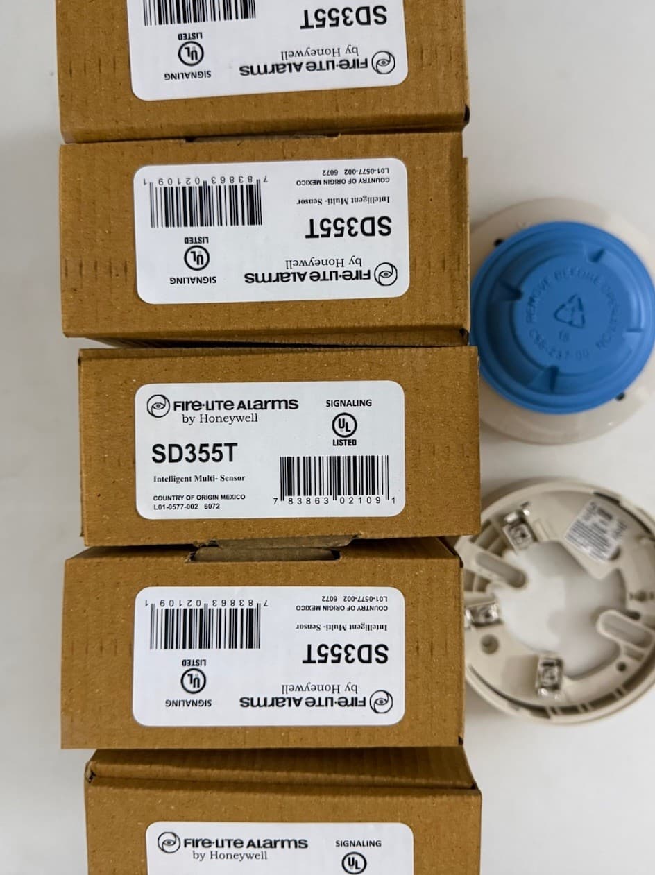 Fire-Lite SD355T Addressable Photo Thermal Heat Smoke Detector MS-9600 NEW - Thumbnail 3