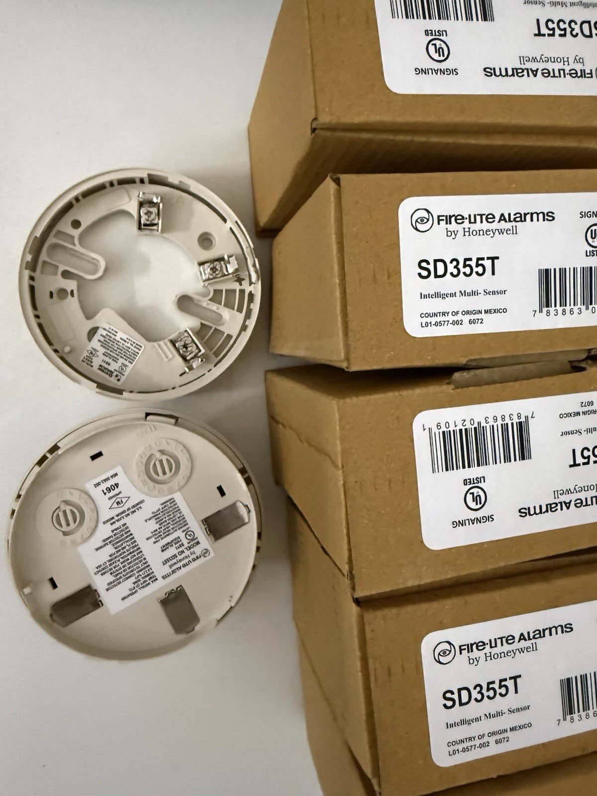 Fire-Lite SD355T Addressable Photo Thermal Heat Smoke Detector MS-9600 NEW - Thumbnail 5