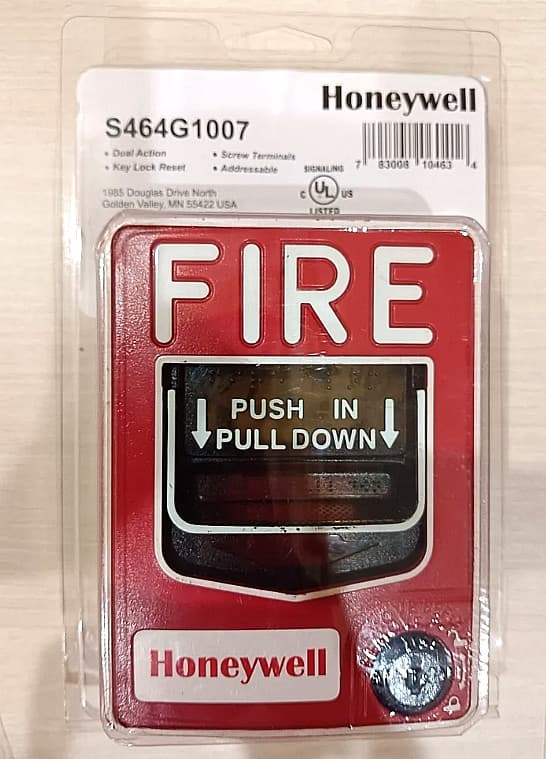 Honeywell S464G1007 Dual Action Manual Call Point Pull Station Fire Alarm NEW - Thumbnail 2