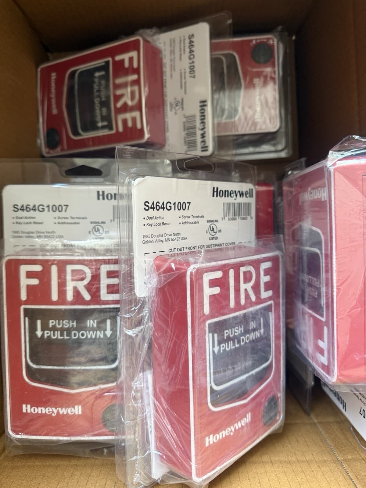 Honeywell S464G1007 Dual Action Manual Call Point Pull Station Fire Alarm NEW - Thumbnail 3