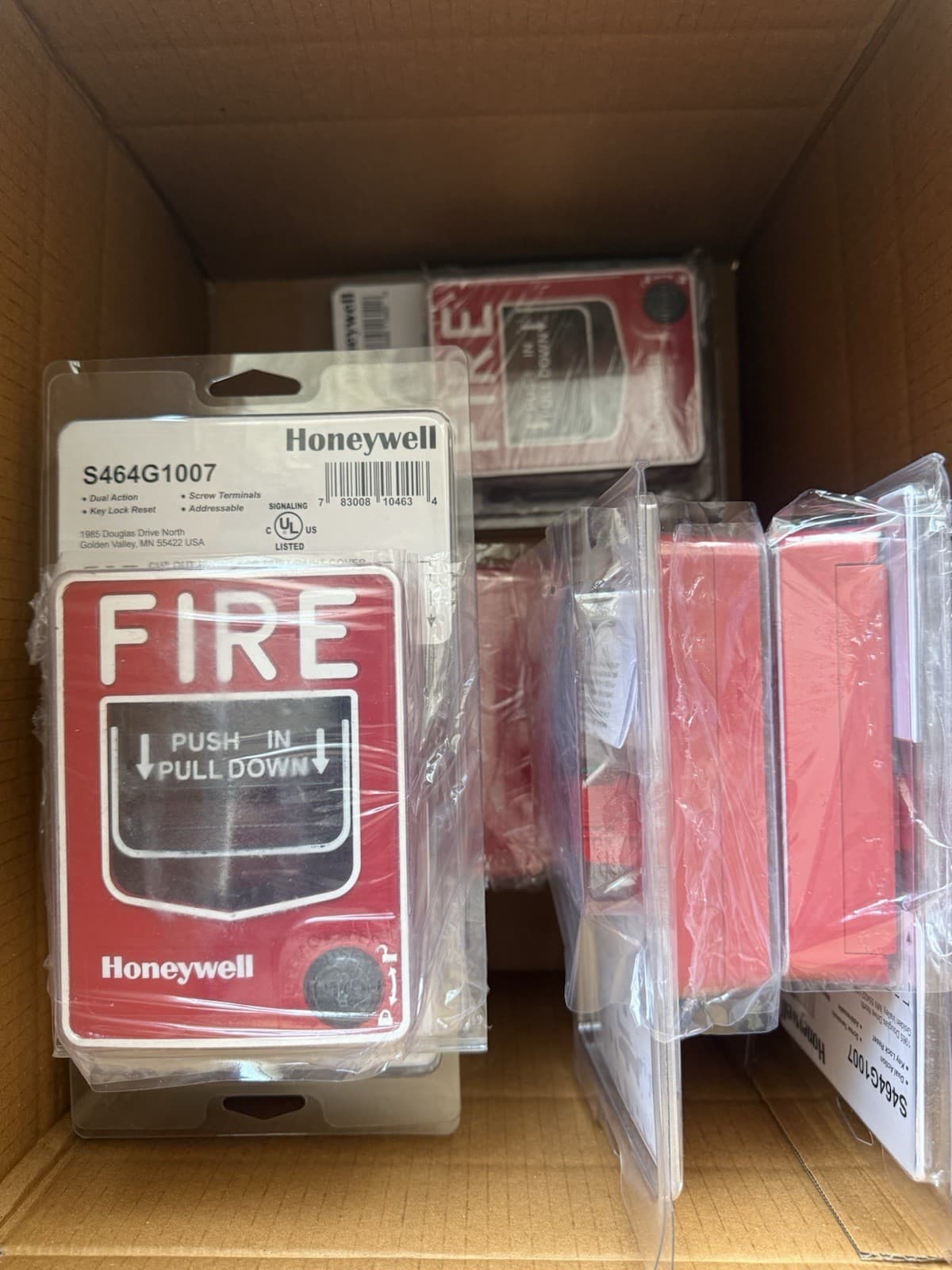 Honeywell S464G1007 Dual Action Manual Call Point Pull Station Fire Alarm NEW - Thumbnail 4