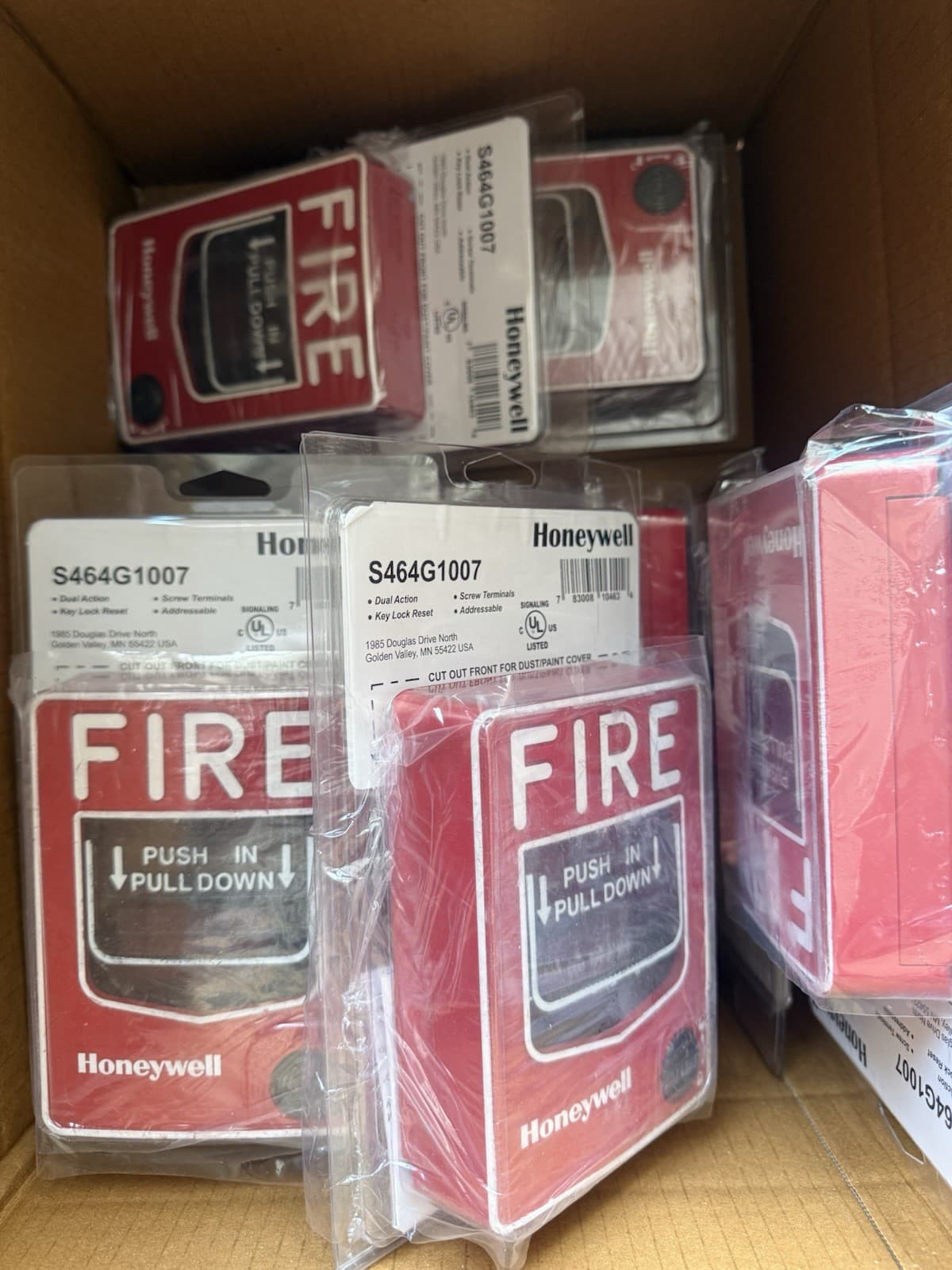 Honeywell S464G1007 Dual Action Manual Call Point Pull Station Fire Alarm NEW - Thumbnail 5