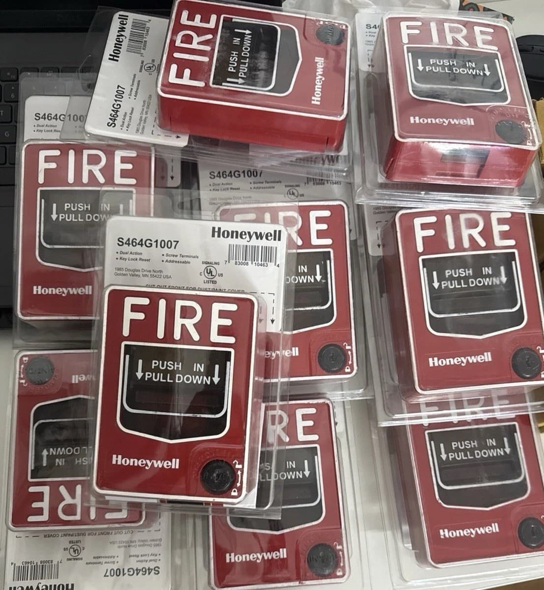 Honeywell S464G1007 Dual Action Manual Call Point Pull Station Fire Alarm NEW - Thumbnail 6