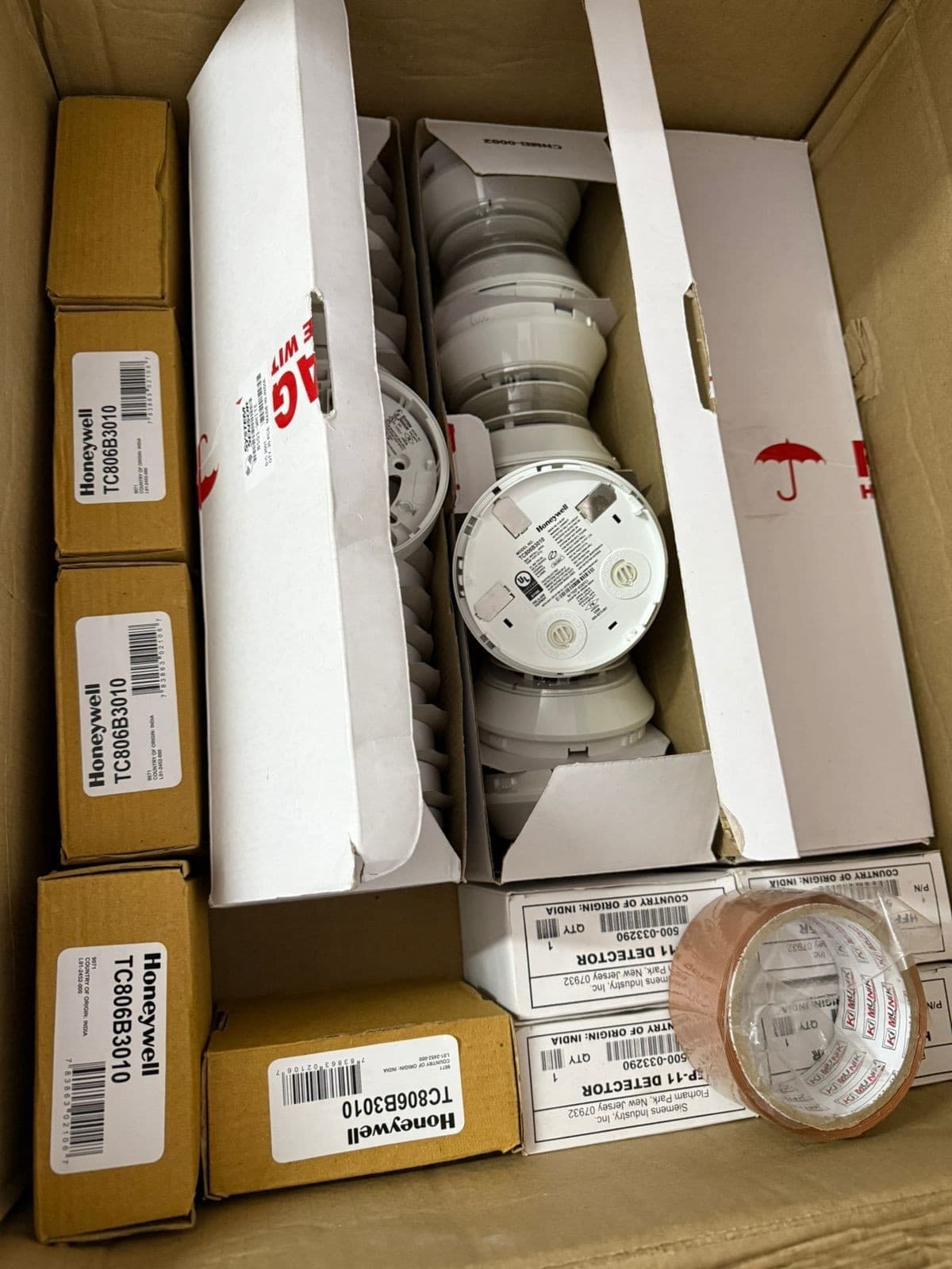 Honeywell TC806B3010 Addressable Photoelectric Smoke Detector FlashScan NEW - Thumbnail 2