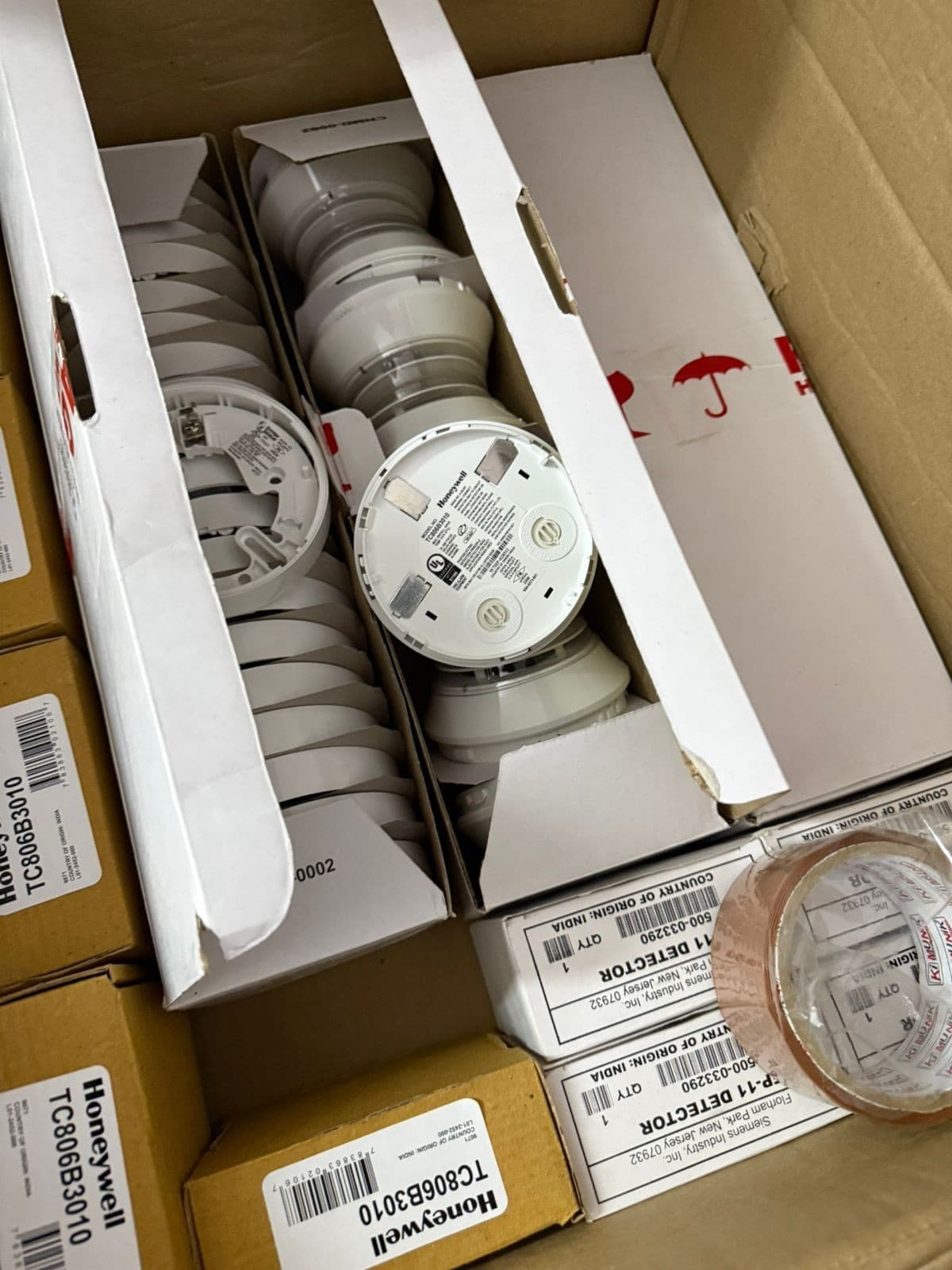 Honeywell TC806B3010 Addressable Photoelectric Smoke Detector FlashScan NEW - Thumbnail 7