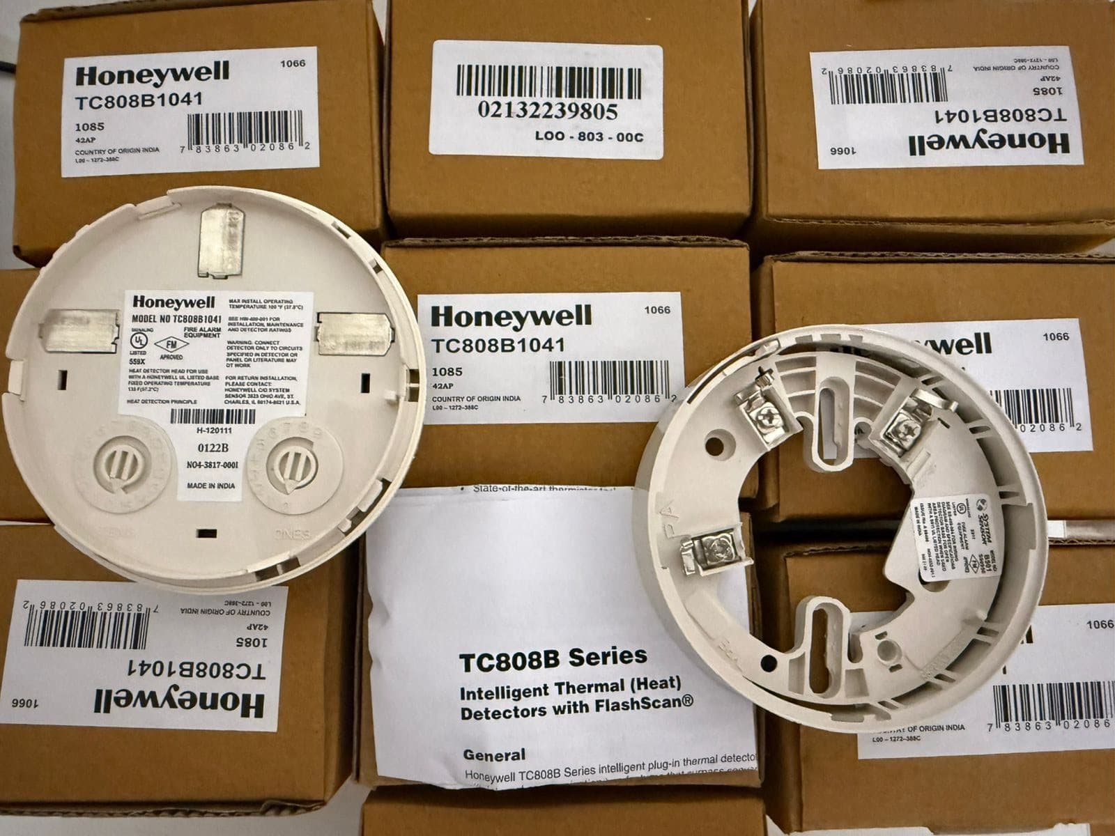 Honeywell TC808B1041 Heat Detector - Thumbnail 3