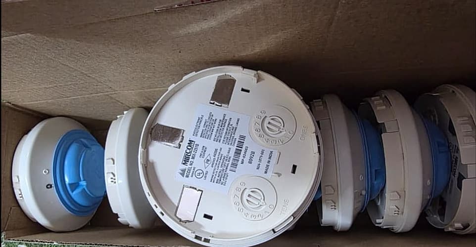 MIRCOM MIX-2251B PHOTOELECTRIC SMOKE DETECTOR NEW - Thumbnail 2