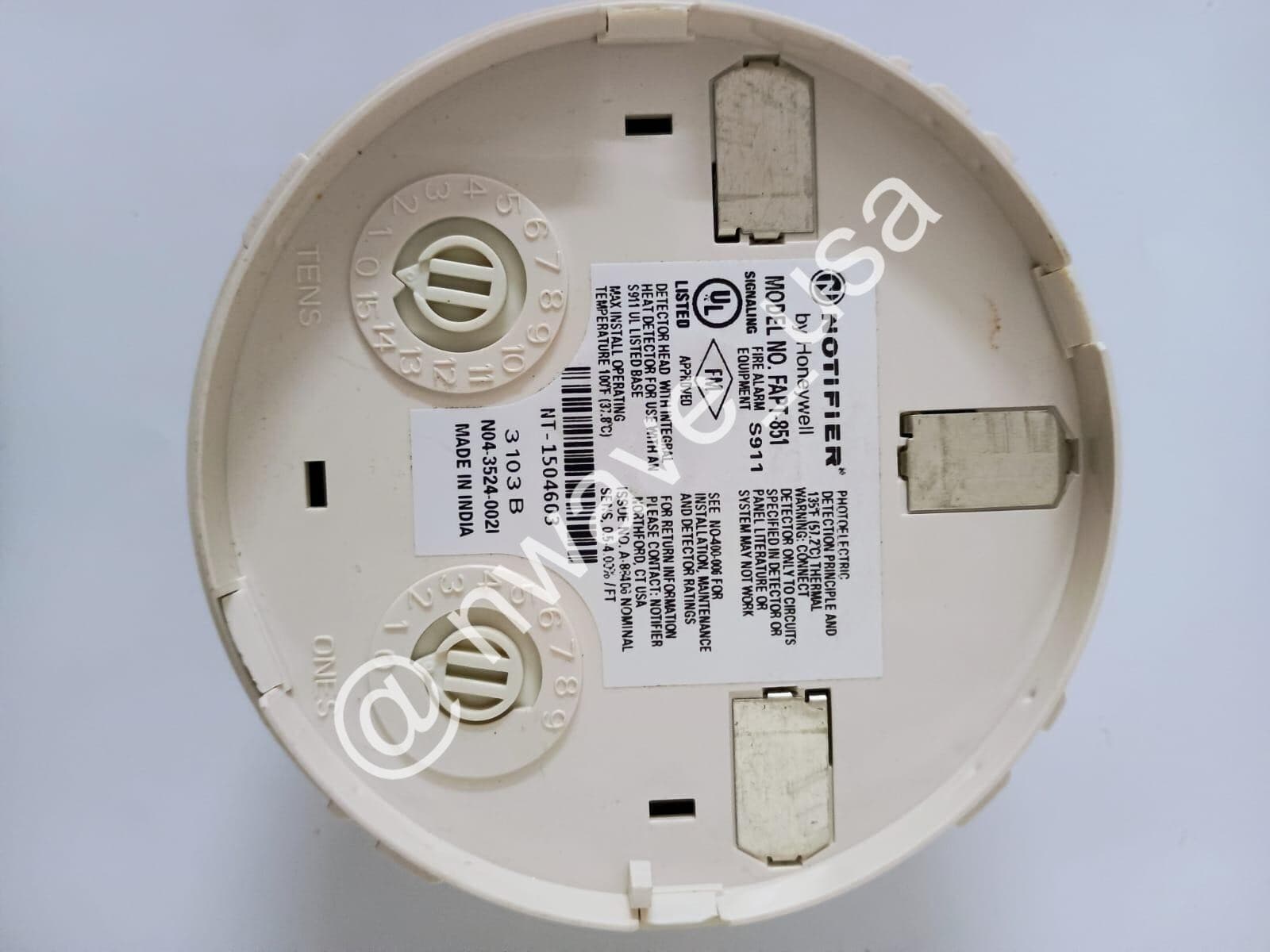 Honeywell Notifier FAPT-851 Acclimate Sensor Detector & BASE FREE FAST SHIPPING - Thumbnail 5