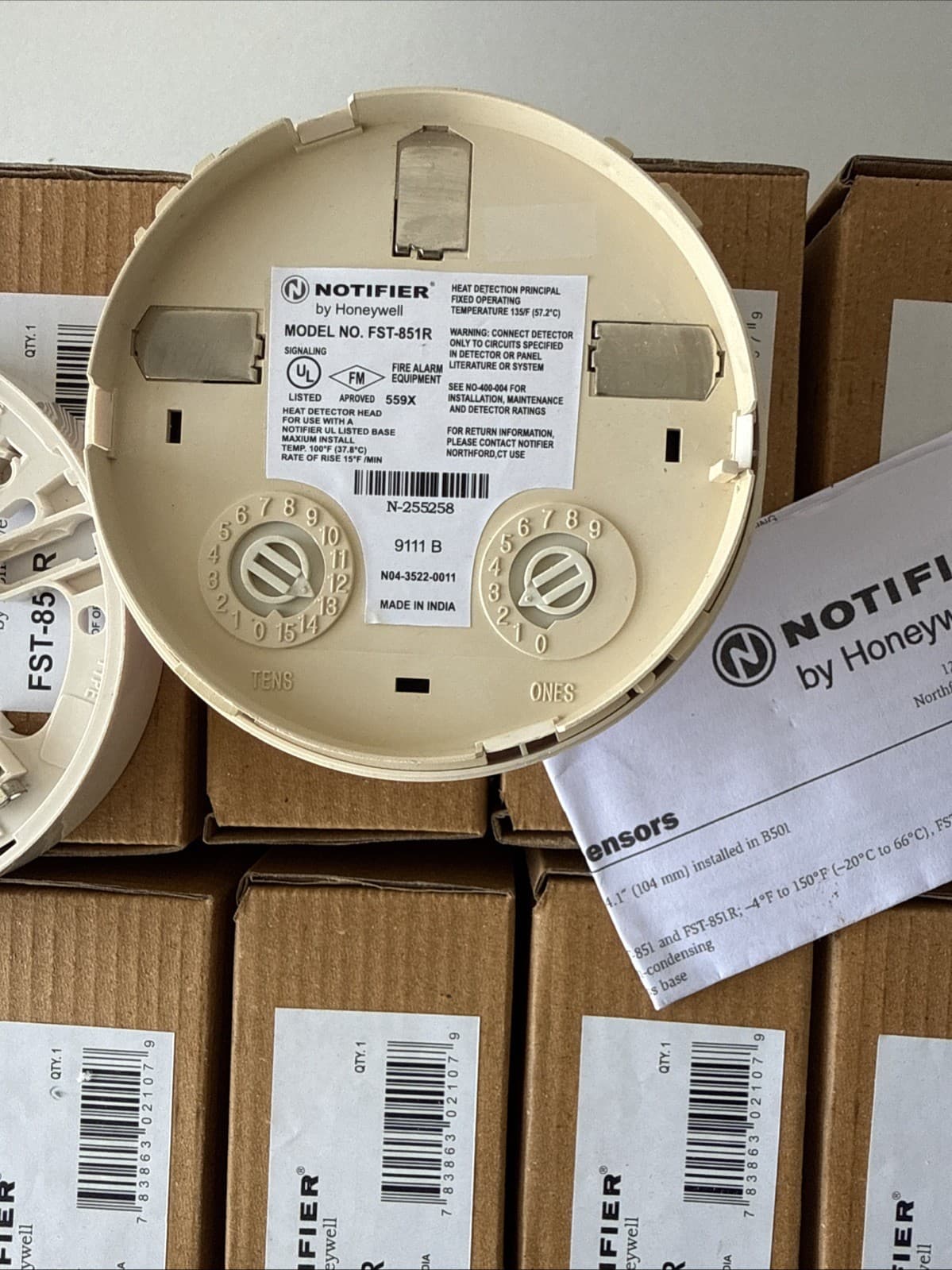 NOTIFIER FSP-851R SMOKE DETECTOR FSP851R - Thumbnail 3