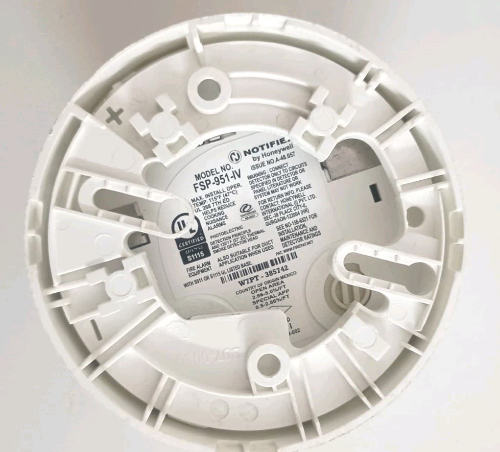 Notifier FSP-951-IV Ivory Addressable Photoelectric Smoke Detector NFS ONYX NEW - Thumbnail 4
