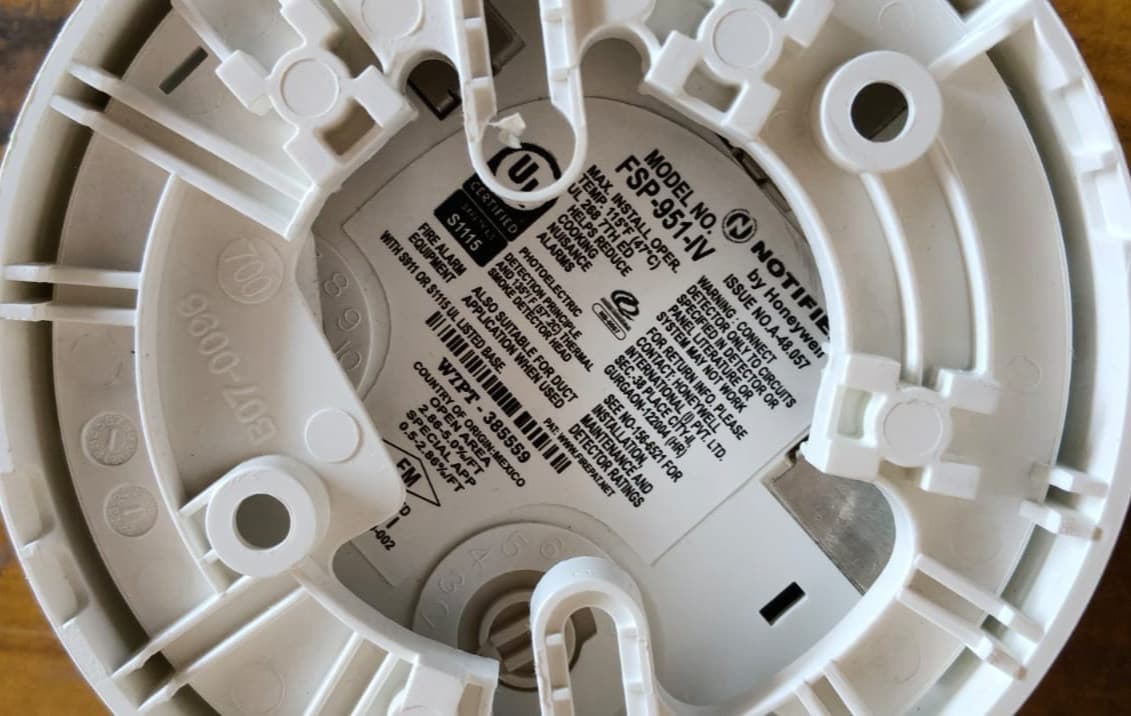 Notifier FSP-951-IV Ivory Addressable Photoelectric Smoke Detector NFS ONYX NEW - Thumbnail 5