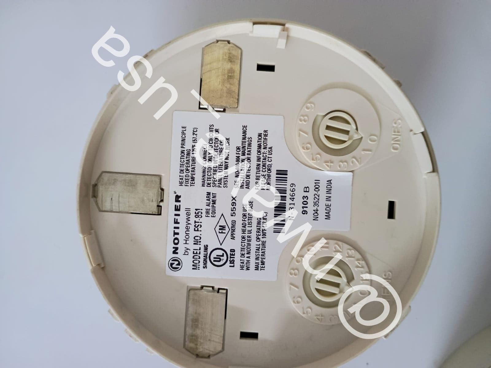 NOTIFIER FST-851 HEAT DETECTOR FST 851 FAST SHIPPING INCLDUING BASE