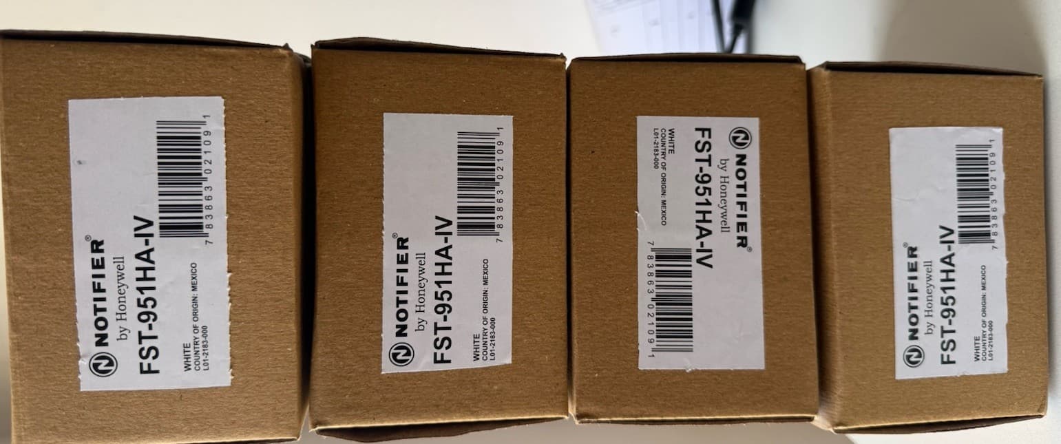 Notifier FST-951HA-IV Addressable Heat Detector Acclimate NFS ONYX NEW - Thumbnail 5