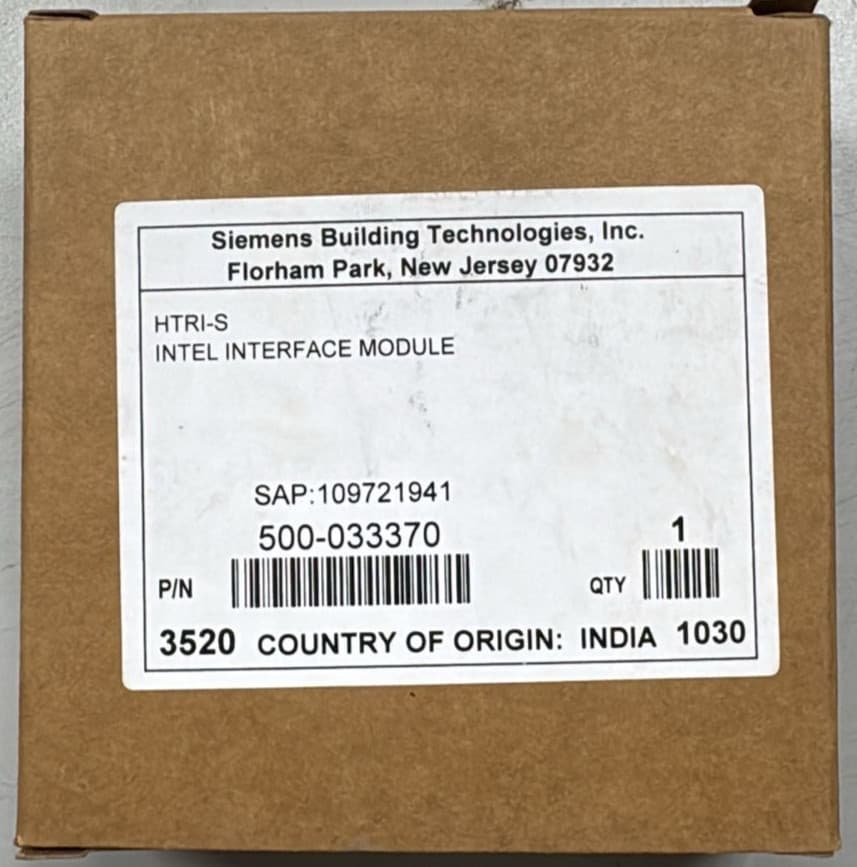 Siemens HTRI-S Addressable Single Input Monitor Interface Module FireFinder NEW - Thumbnail 2