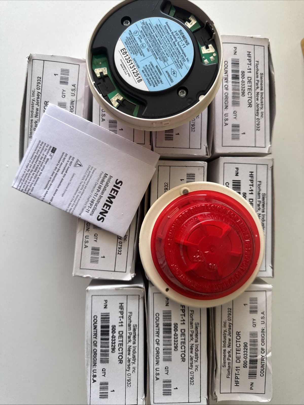 HFPT-11 Siemens Thermal Fire Smoke Detector - NEW