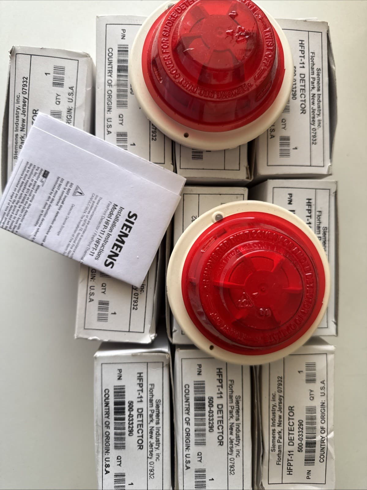 HFPT-11 Siemens Thermal Fire Smoke Detector - NEW - Thumbnail 4