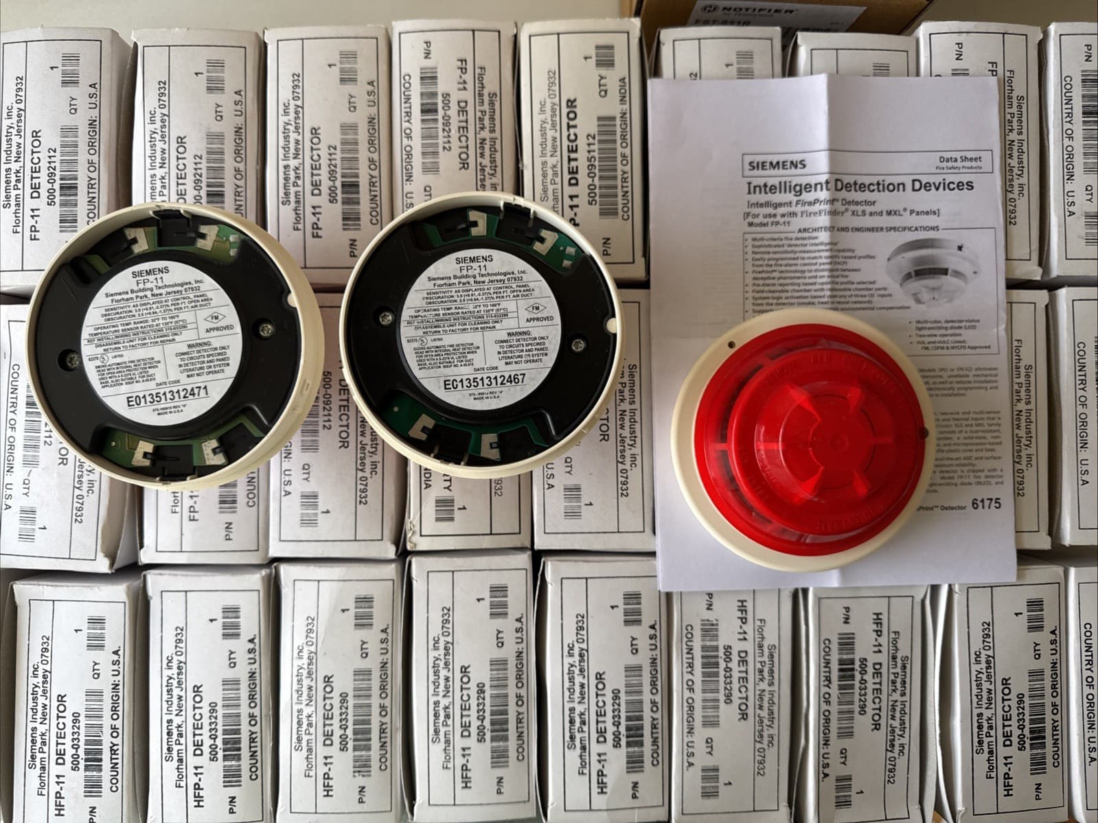 SIEMENS FP-11 FIRE ALARM SMOKE HEAT DETECTOR NEW - Thumbnail 7