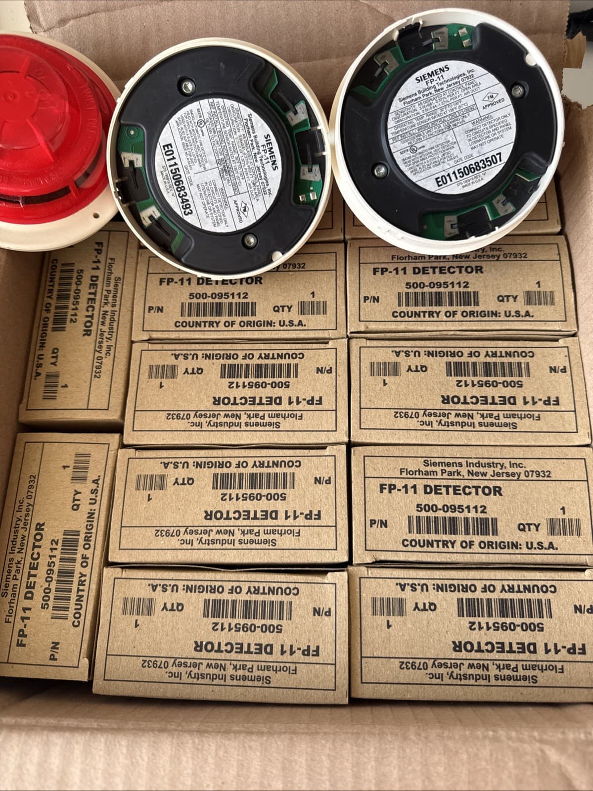Siemens FP-11 500-0955112 Fire Alarm Smoke Heat Detector MXL MXL-IQ MXLV