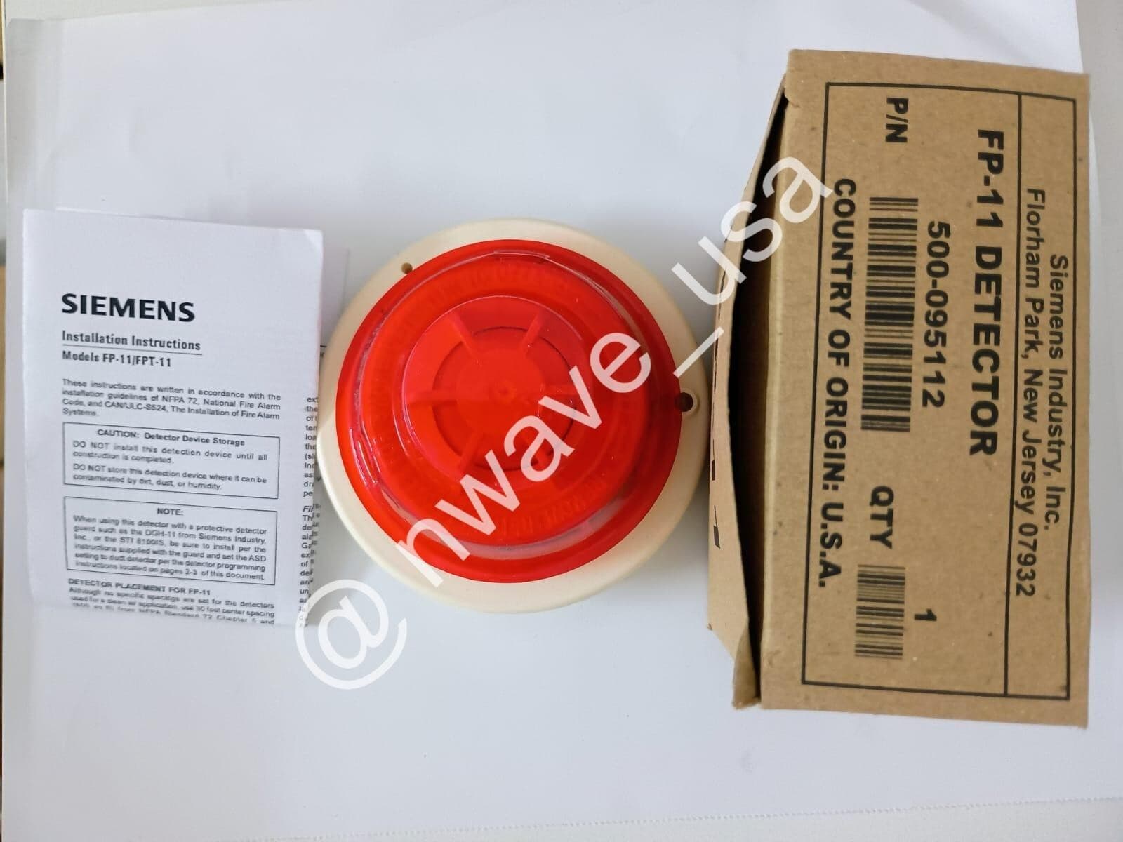 Siemens FP-11 500-0955112 Fire Alarm Smoke Heat Detector MXL MXL-IQ MXLV - Thumbnail 2
