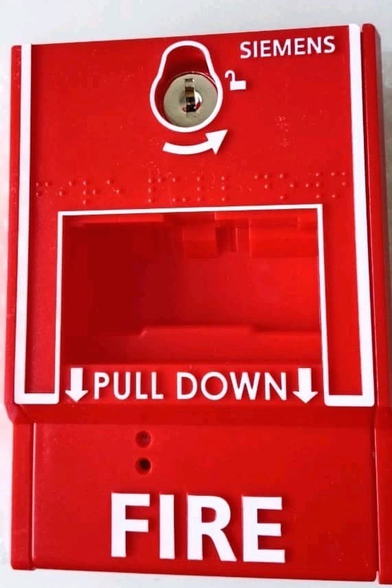 Siemens XMS-S Addressable Single Action Manual Pull Station Fire Alarm NEW - Thumbnail 4
