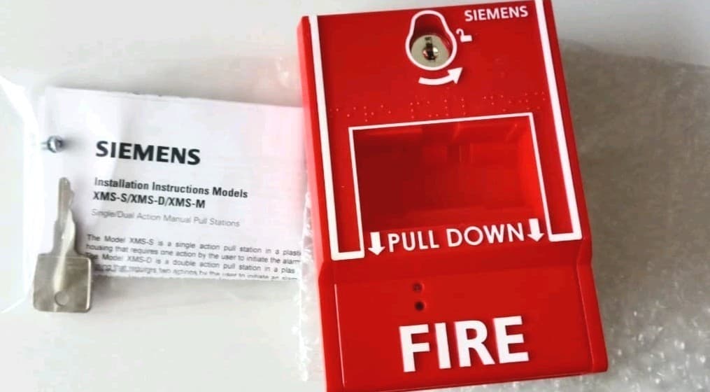 Siemens XMS-S Addressable Single Action Manual Pull Station Fire Alarm NEW - Thumbnail 7
