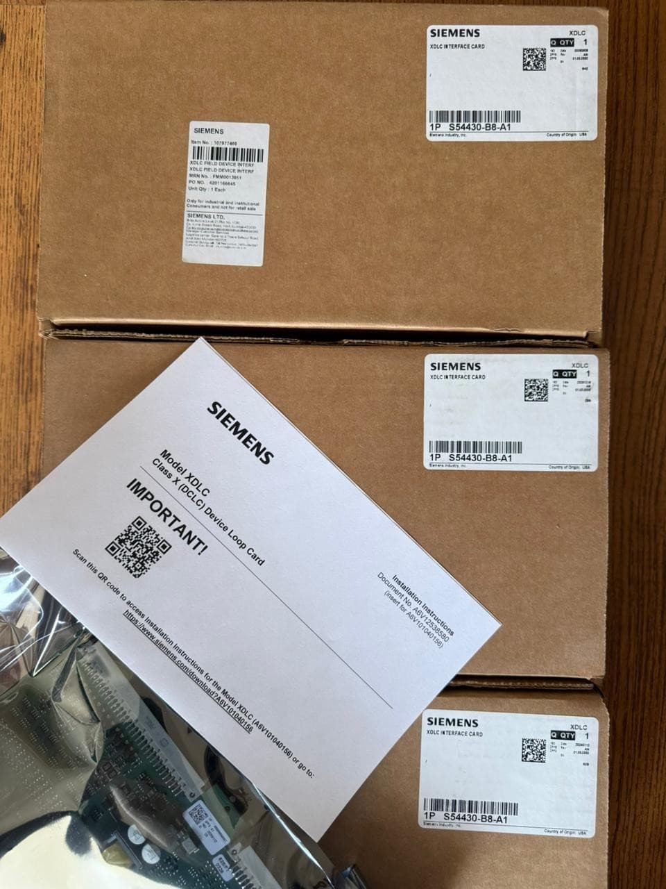 Siemens XDLC Class X DCLC Device Loop Card Cerberus PRO Fire Alarm NEW - Thumbnail 2