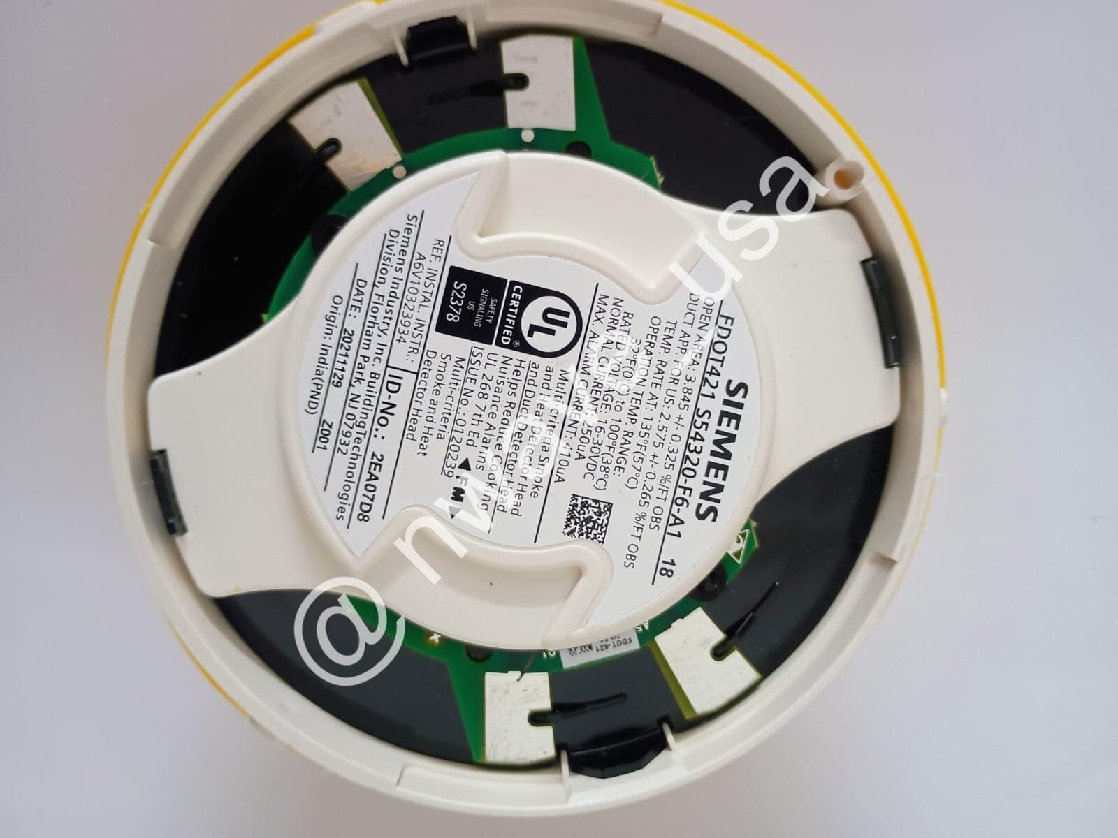 Siemens FDOT421 multi sensor smoke detector - Thumbnail 3