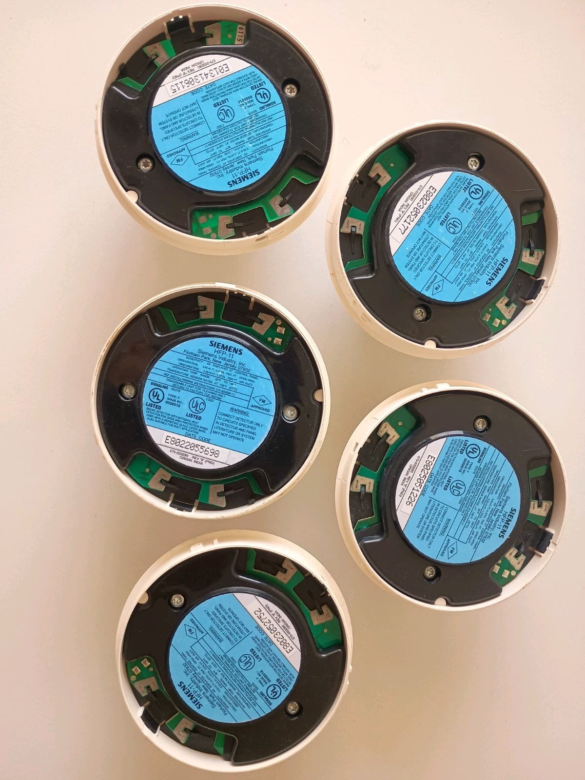 Siemens HFP-11 Intelligent Fire Smoke Heat Detector FireFinder XLS Used Original - Thumbnail 8