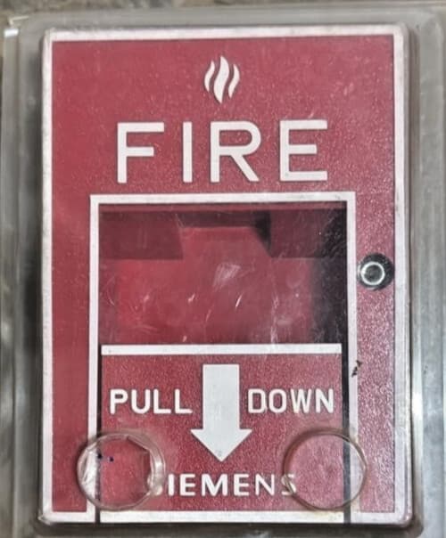 Siemens HMS-S Addressable Manual Pull Station MCP FireFinder XLS Fire Alarm NEW - Thumbnail 2