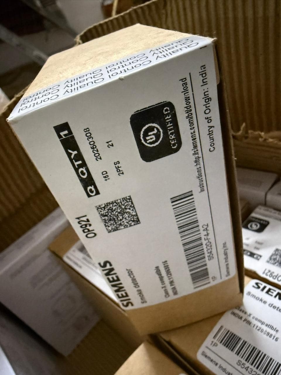 Siemens OP921 Addressable Photoelectric Smoke Detector FireFinder XLS NEW - Thumbnail 3