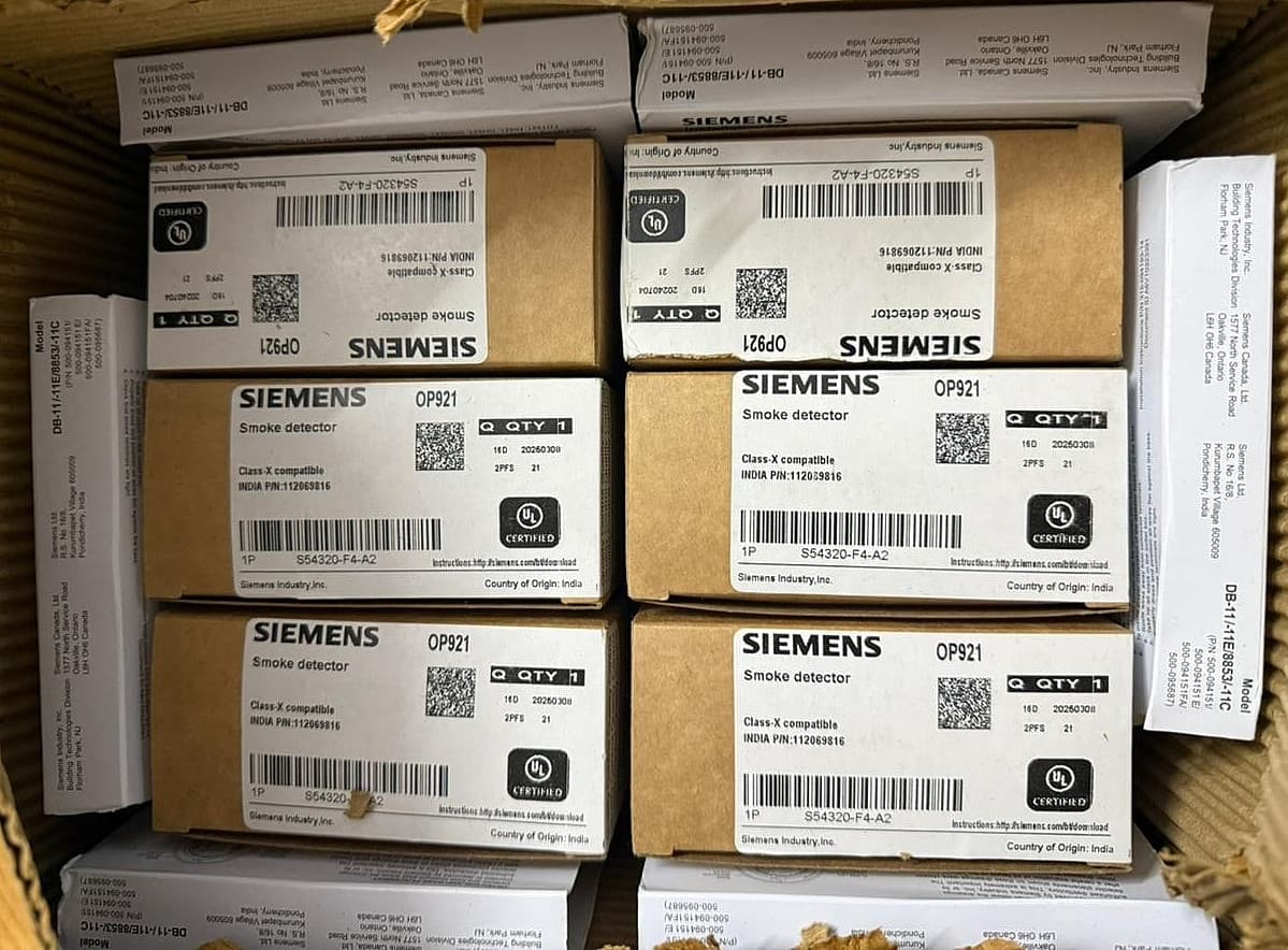 Siemens OP921 Addressable Photoelectric Smoke Detector FireFinder XLS NEW - Thumbnail 4