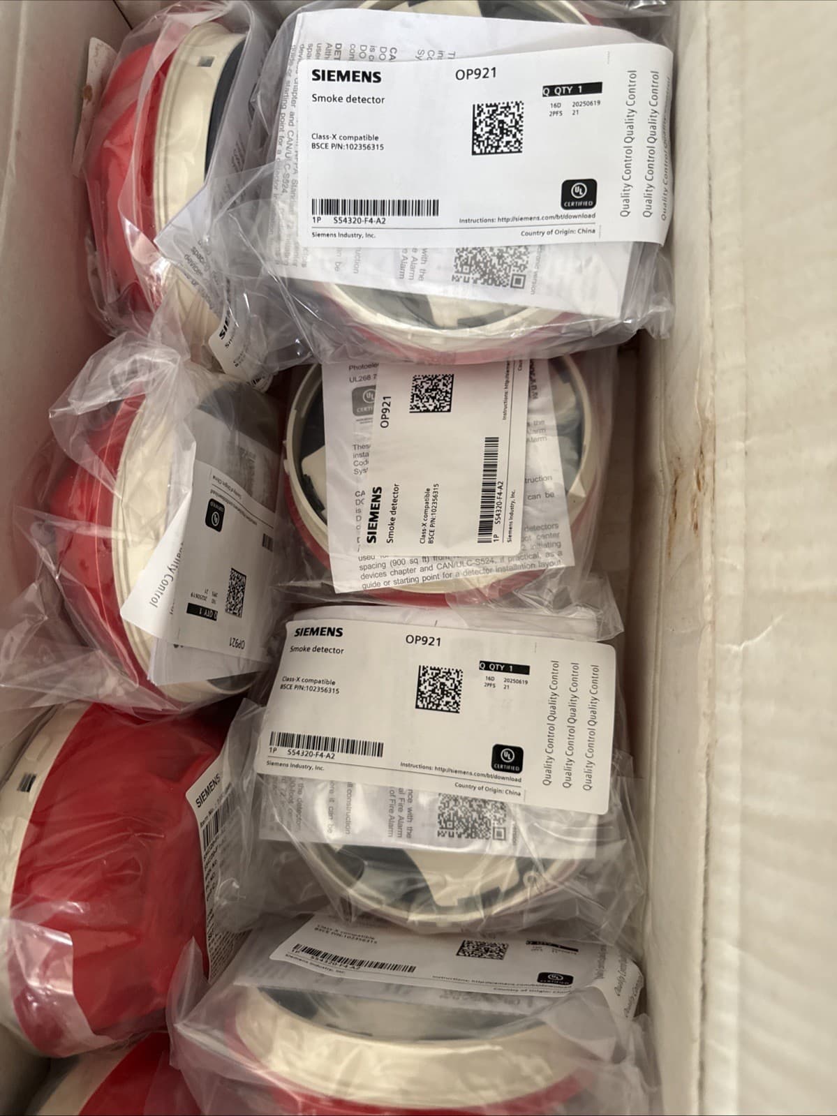 Siemens OP921 Addressable Photoelectric Smoke Detector FireFinder XLS NEW - Thumbnail 5