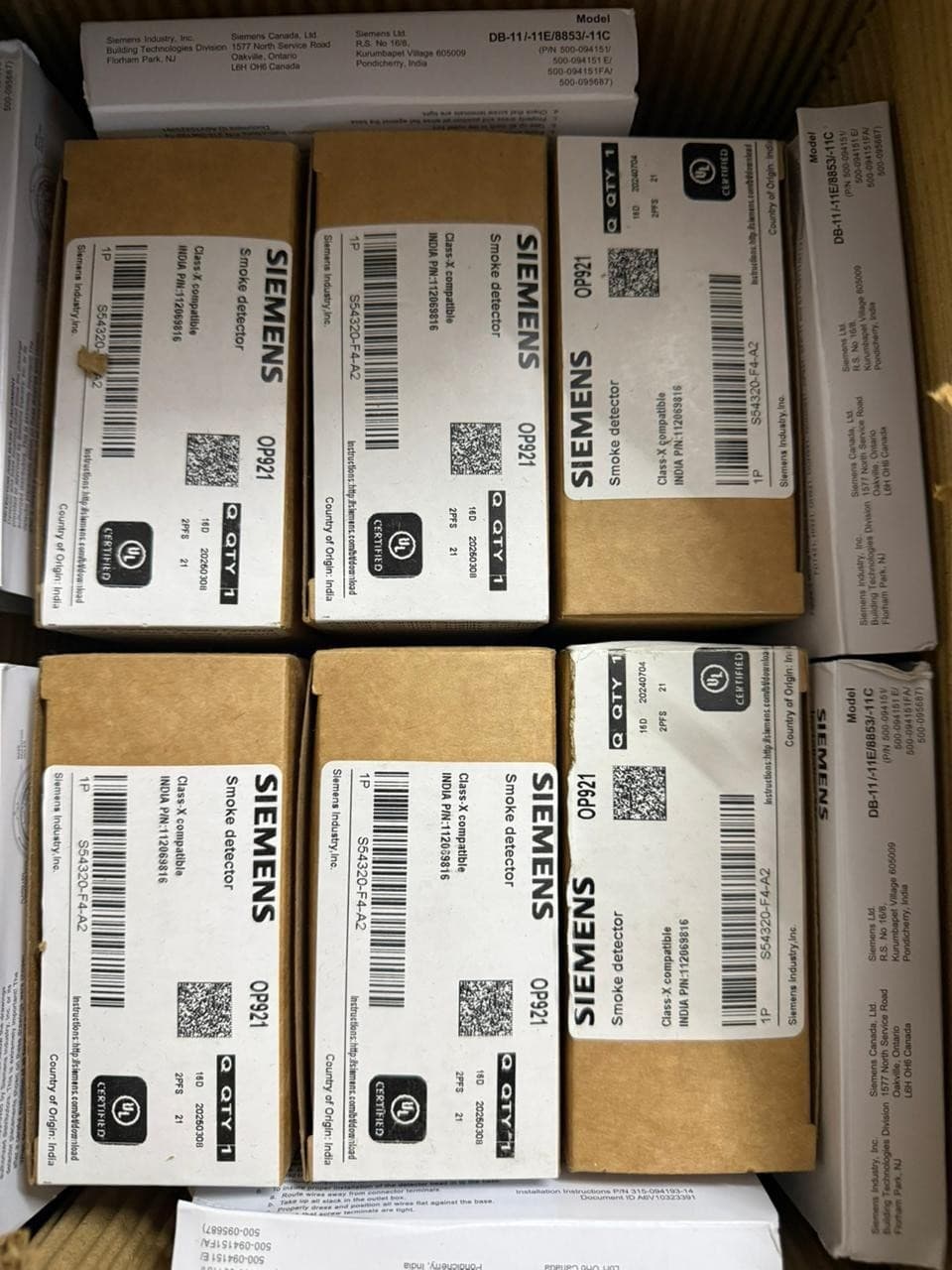 Siemens OP921 Addressable Photoelectric Smoke Detector FireFinder XLS NEW - Thumbnail 9
