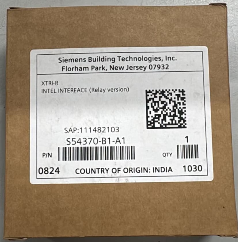 Siemens XTRI-R INTEL INTERFACE (Relay version)