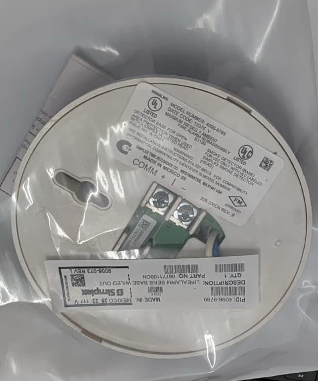 Simplex 4098-9754 Analog, Photoelectric, Sensor, Smoke Detector - Thumbnail 11